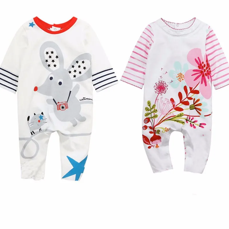 Baby Rompers Newborn I Love Mummy & Daddy Baby Costume Girls Boy Jumpsuit Clothing Spring Romper Body Baby Clothes Bebes