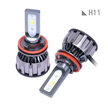 

Car LED Headlight Set Replace Accessory Pair Light XHP35 H11 6500K 50W Lamps Waterproof IP67 2pcs Professional