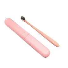 Пластиковый футляр для зубной щетки крышка зубной Щетки портативный Пыленепроницаемый Чехол для зубной щетки держатель для зубных щеток коробка для хранения для путешествий Fam