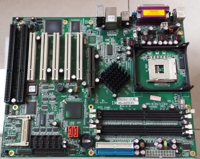 100% OK оригинальный IPC плата IMBA 8650GR R10 Rev: 1 0 промышленных материнских плат с