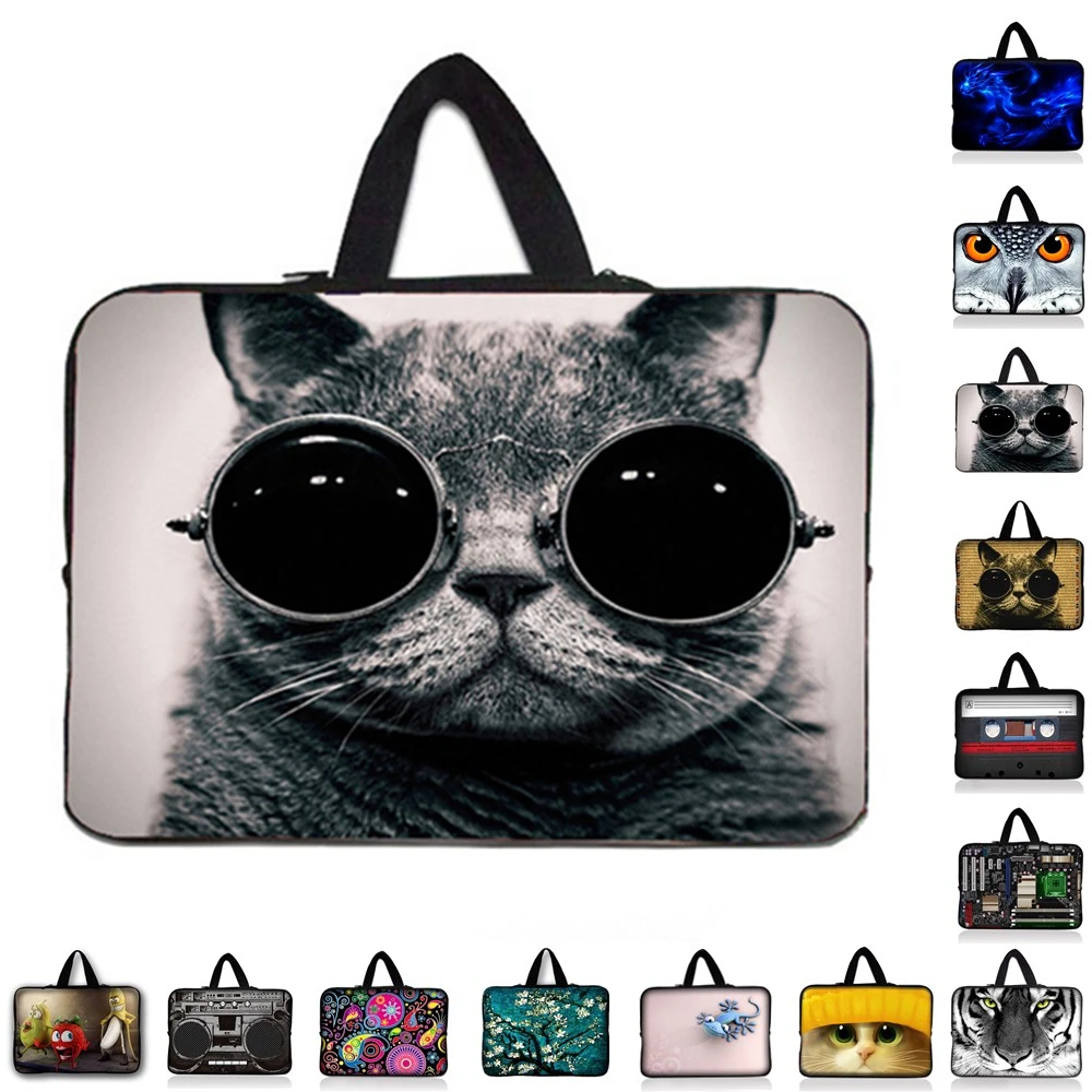 Graf criticus Afsnijden Leuke Kat Verf Laptop Tas Tablet Sleeve Notebook Case Voor 7 10.1 12 13  13.3 14 "15.4 15.6 Inch computer Voor Asus Hp Acer Lenovo|notebook  case|laptop bag15.6 inch - AliExpress