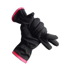 Зимние ветрозащитные теплые перчатки дышащие уличные походные перчатки черные износостойкие Нескользящие велосипедные рукавицы для мужчин и женщин