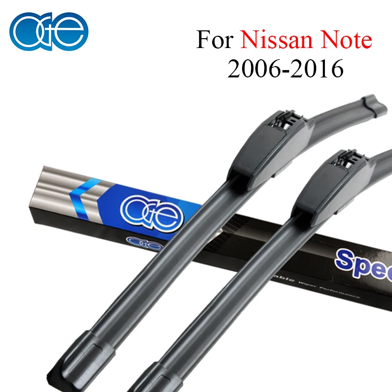 Oge Wiper Blades For Nissan Note 2006 2016 24''+14'' Windshield Natural