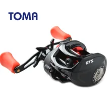 TOMA наживка литая Рыболовная катушка 206 г Ультралегкая 11+ 1BB нержавеющая сталь GT 7,5: 1 Катушка Baitcast 7,5 кг Макс тяга соленой воды