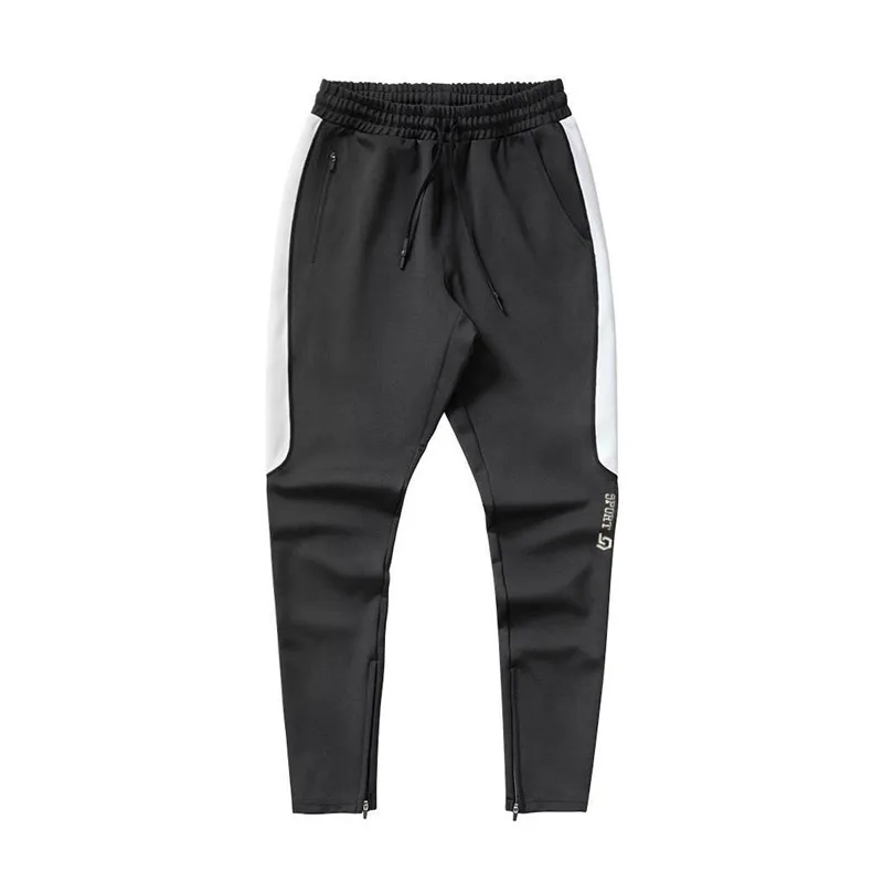 YEMEKE 2018 осенью новый высокое качество Jogger модные штаны Для мужчин Фитнес Бодибилдинг тренажерные залы брюки бегунов брендовая одежда брюки