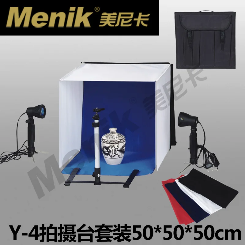 

Photography Photo Video Light Square softTent 50cmSoftbox Lighting Cube Box Shooting Portable Photo Studio Light Box Kit CD50