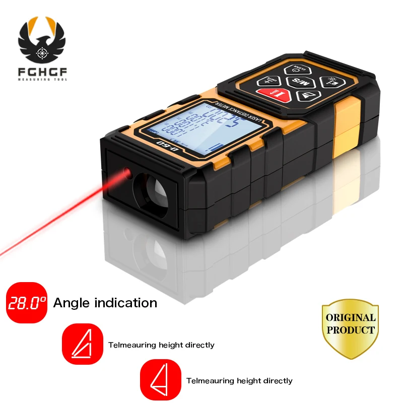 FGHGF Digital 60 M 80 M 100 M Handheld Entfernungsmesser Medidor Laser Abstand Meter Reichweite Finder Maßband Tester Diastimeter werkzeug FGHGF Digital 60 M 80 M 100 M Handheld Entfernungsmesser Medidor Laser Abstand Meter Reichweite Finder Maßband Tester Diastimeter werkzeug