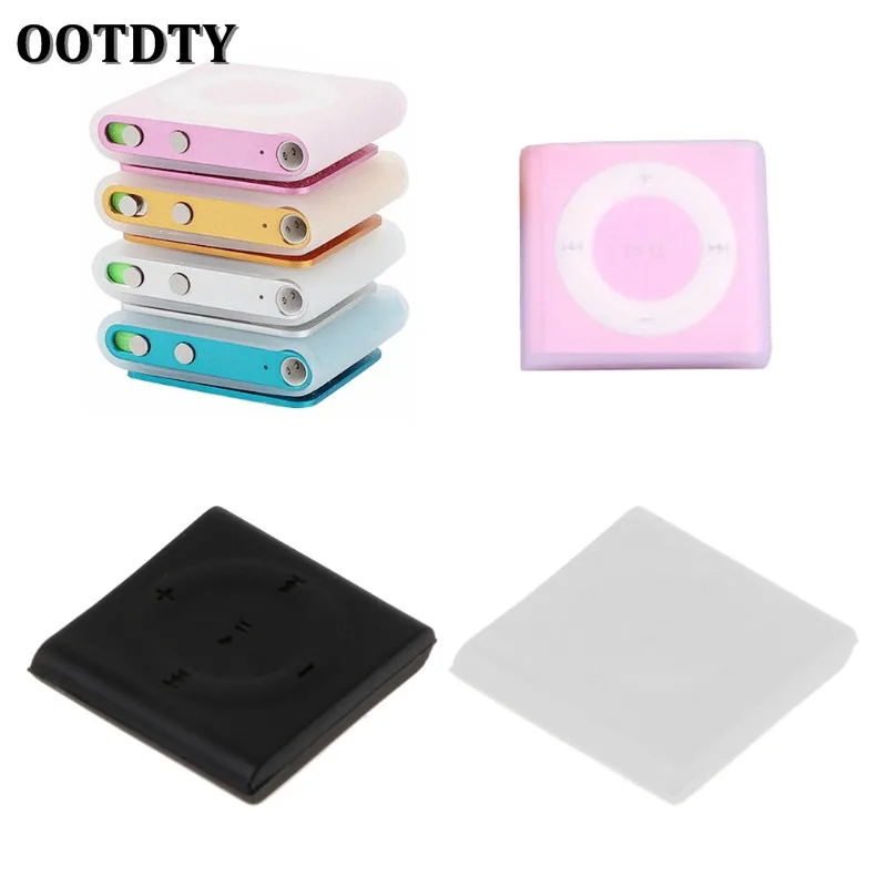 

OOTDTY Silicone Case Sleeve Protective Skin Cover For iPod Shuffle 4 6 7 Generation