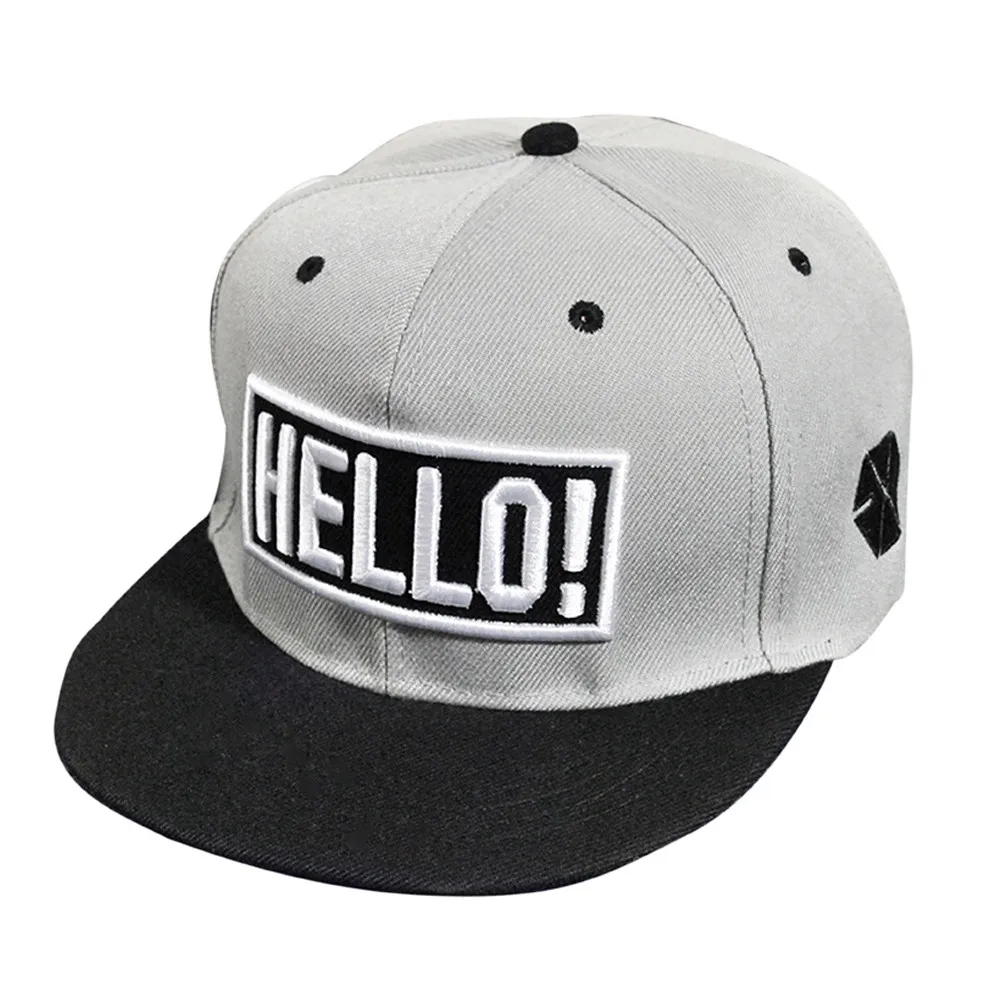 Мода вышивка Snapback Мальчик Хип-хоп шляпа Регулируемый Бейсбол Кепки унисекс Бейсбол Кепки Snapback Кепки s летняя шляпа