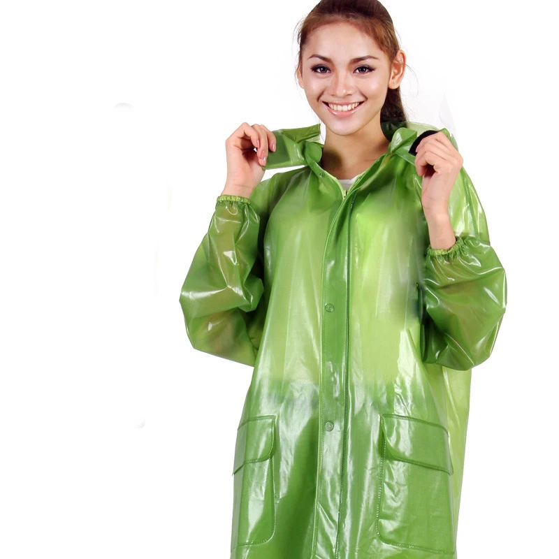 2014 Special Offer Hot Sale Freeshipping Women Rainwear Plastic Tour