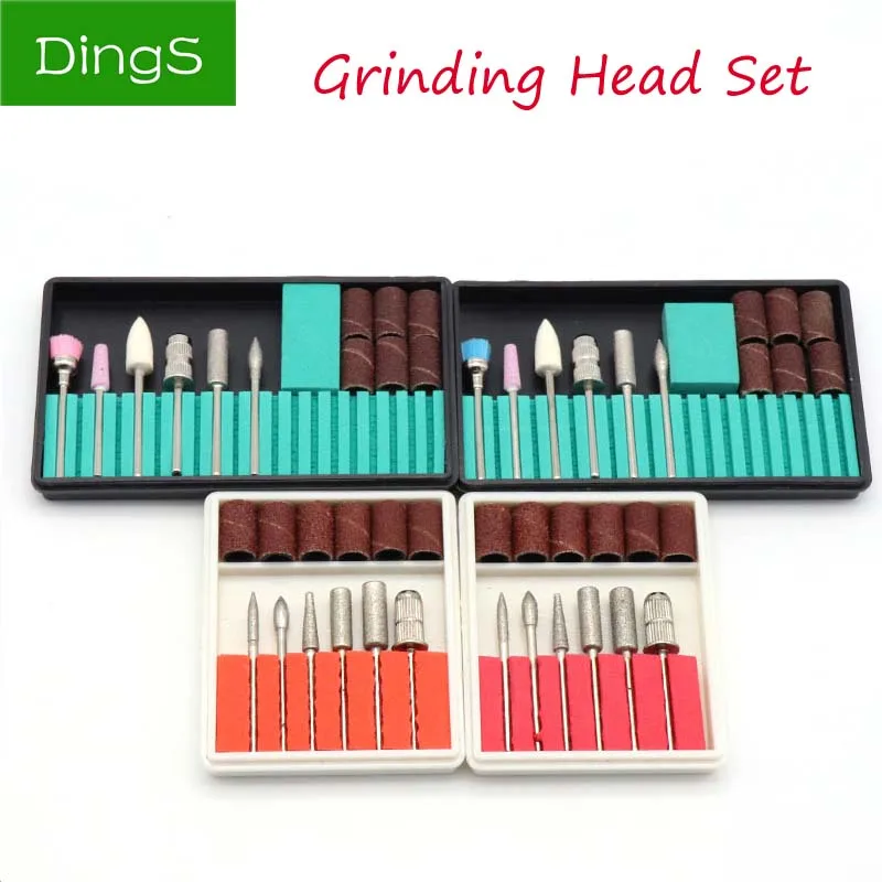 

12pcs Rotary Tool Accessory Bit Set Suit Dremel 2.35mm Shank Grinding Polishing For Rotary Machine