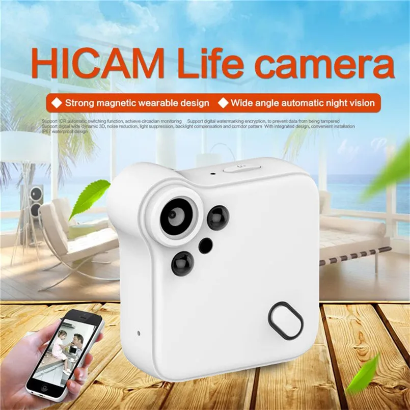 C1S HD 1080P WiFi IP Camera Vlog Camera for YouTube Camcorder FPV Camera Smart APP-Sport Camera & Camcorder-Sport Cameras 40AP2501