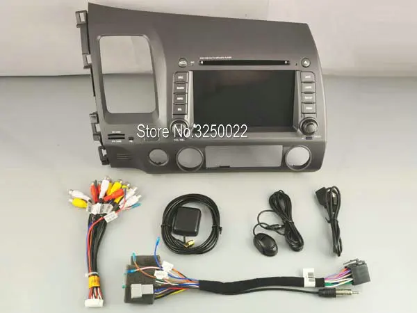 Clearance Android 9.0 Car Dvd Navi Player FOR HONDA CIVIC 2006-2011 audio multimedia auto stereo support DVR WIFI DAB all in one 5