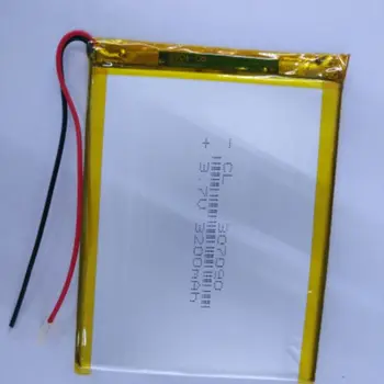 

3.7v li po li-ion batteries 3 7 v Packet 3.7V polymer lithium battery 3070790 3200mah