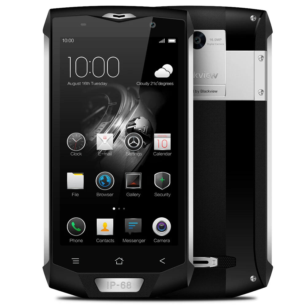 Оригинал Blackview BV8000 Pro 4G мобильный телефон 5 0 дюймов Android 7 MTK6757 Octa Core 2 3 ГГц 6 ГБ + B 16.0MP