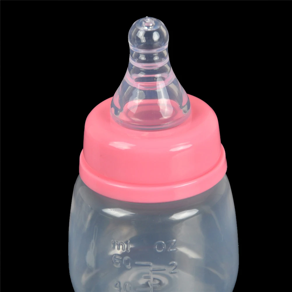 1 шт. Детская Бутылочка для новорожденных детей 0-18 месяцев подачи 60 мл PP кормящих бутылочек для сока молока мини твердость бутылка