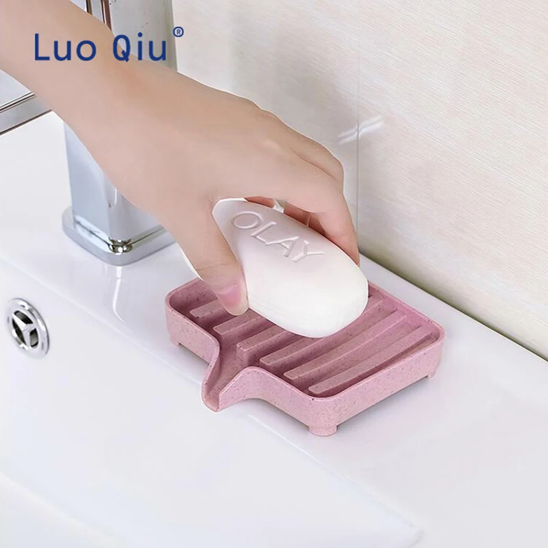 

Bathroom Draining Soap Box Drainage Soap Dish Storage Box Kitchen Tub Sponge Storage Cup Rack Soap Holder Draining Set