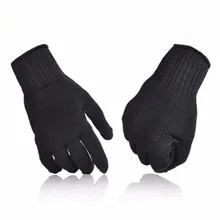 1 пара человек рабочие защитные перчатки порезостойкие перчатки рыболовная леска Вязание рыболовные снасти режущие инструменты безопасность анти-нож перчатки