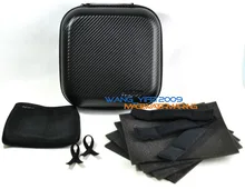 Caso Saco De Transporte de Viagem De Armazenamento Caixa Dura preta Para Sennheiser HD201 HD202 HD65 HD200 HD205 HD203 Fones De Ouvido