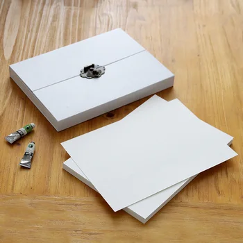

21pcs/Set export watercolor paper set A4 size independent page blank drawing water - soluble color watercolor paper