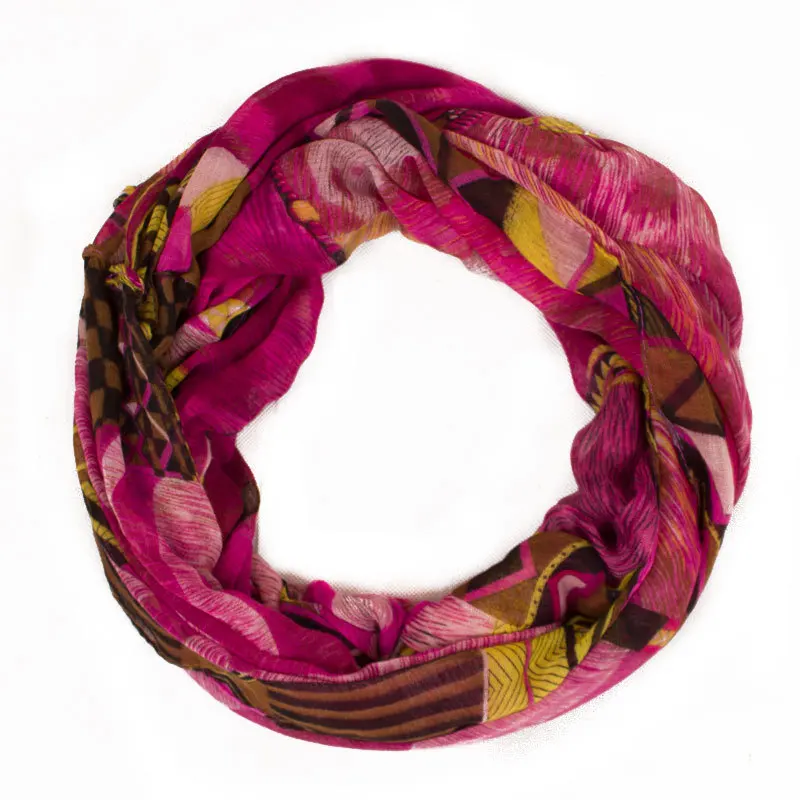Брендовые новые модные женские шарфы с кольцом-петлей, Леопардовый принт, шарф-хомут для шеи, Универсальный женский Мягкий шарф 180*80 см