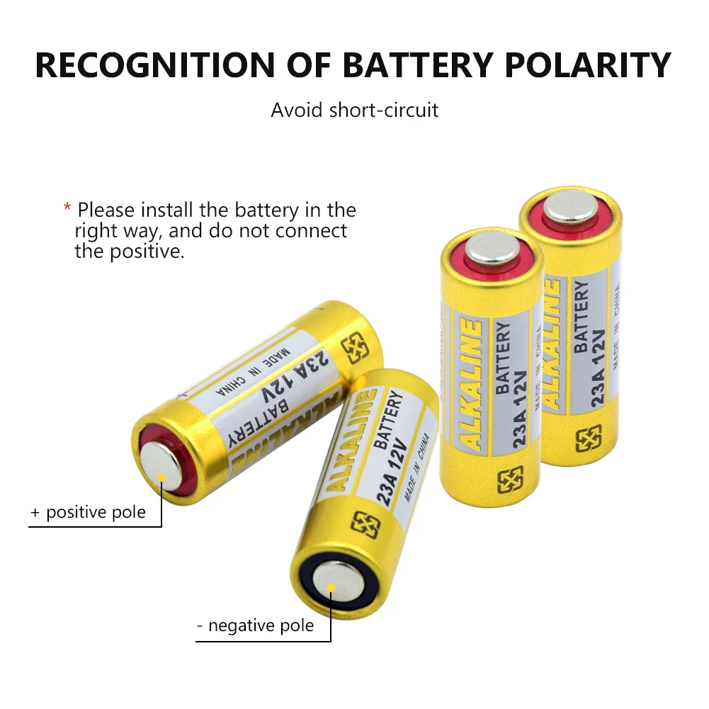 50 шт. 12v 23A сухие щелочные батарейки, Длительное Действие, Мощность 23AE 23GA A23 E23A EL12 3LR50 V23GA MN21 GP23A GP23AE щелочной Батарея