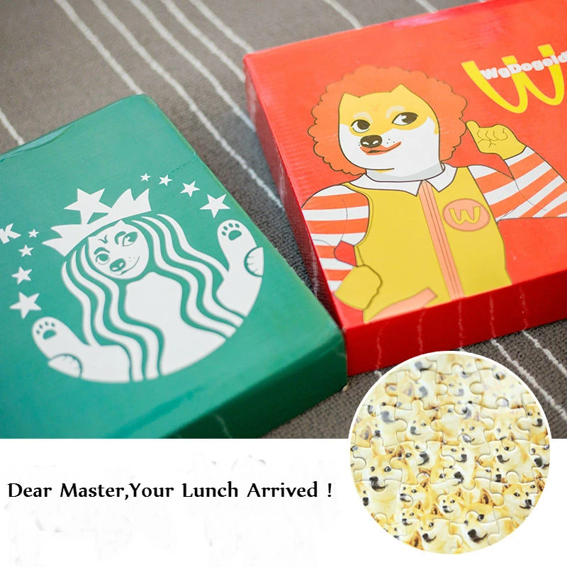 Elfpuz 1000ピース元首神迷惑な犬悪ジグソーパズル柴犬frenziedスピリチュアル汚染パズル Jigsaw Puzzle 1000 Piecesjigsaw Puzzle Pieces Aliexpress