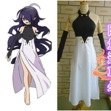 Ningún serafín de owari cosplay asuramaru traje dress + guantes + headwears + orejas