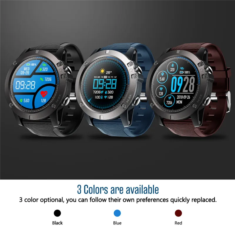 

Bluetooth sports Smart watch VIBE 3 PRO Waterproof Smart Sports Watch Remote Control Men pk 4 pro 4 dual T2 F3 S8 P68 P70 Q8 Q9