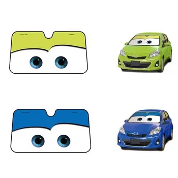 

Cartoon Window Foils Eye Pixar Heated Windshield Sunshade Car Window Windscreen Cover Sun Shade Auto Sun Visor Car-covers