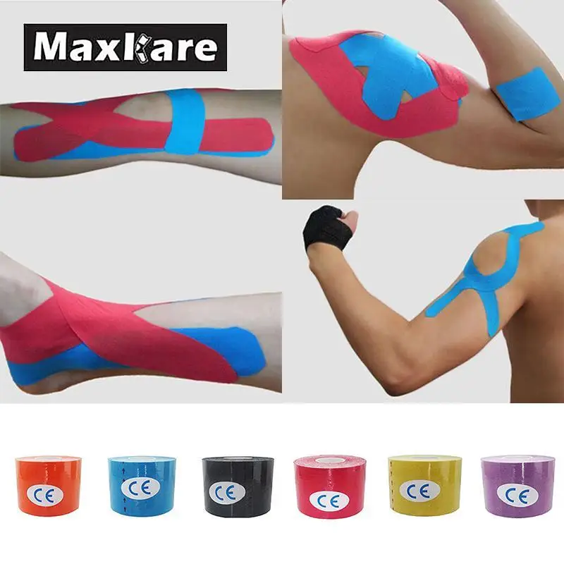 Buy MaxKare 5mX2.5cm 1Pcs Elastic Cotton Roll Adhesive