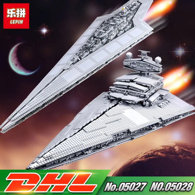 

05027 05028 Star Compatible legoinglys 10030 10221 Destroyer Set Model Wars Building Blocks Bricks Gifts birthday gift