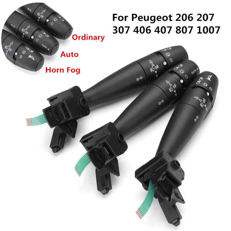 

Car Turn Signal Indicator Switch Steering Column Horn Auto Switches 96477533XT For Peugeot 206 207 307 301 308 3008 405 407 408