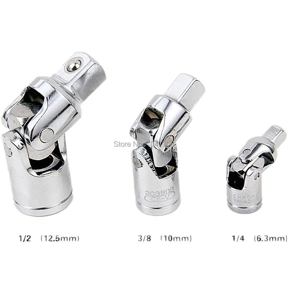 3pcs Impact Universal Joint Socket Set Swivel Hand Tools U Joint 1 4 Inch 3 8 Inch 1 2 Inch Drive Set Cr V Socket Wrench Joint Socket Wrench Wrench Jointuniversal Joint Socket Aliexpress