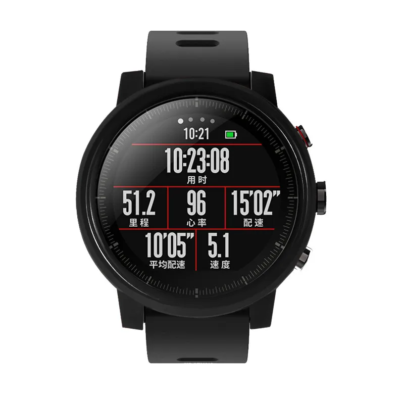 6in1 для оригинальный Xiaomi Huami Amazfit Stratos 2 защитный чехол смарт часы спортивные + 2S