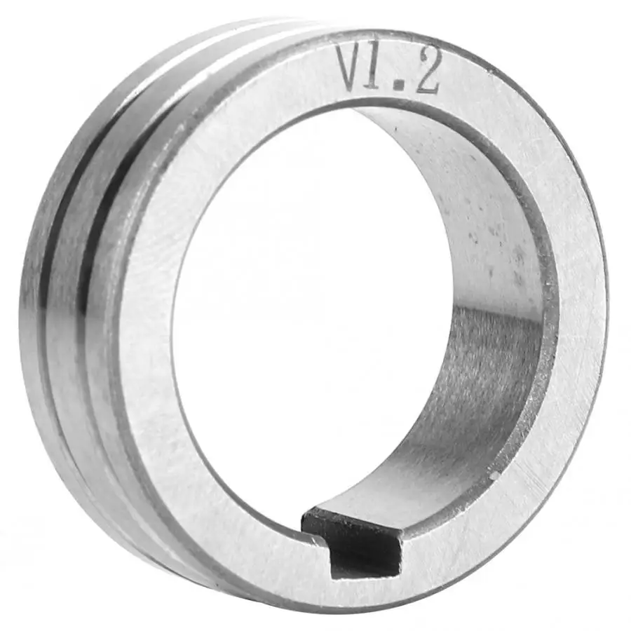 

Stainless Steel Wire Feeder Roller 0.8/1.0/1.2 Dual Size Welding Wire Feeding Guide Wheel Welding Tool