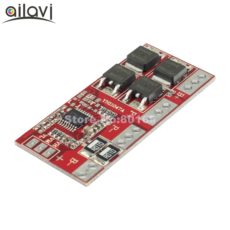 

4S Li-ion Polymer Lithium Battery Charger Protection Board Plate 14.4V/14.8V/16.8V 40A High Current
