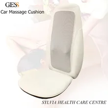 Free shipping 12V Household&Car Use Massage Pad Back massager cushion heated car massage cushion 110-220V can be used