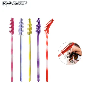 

150 pcs Eyelash Mascara Wands Brushes Makeup brushes Eyelashes Extension Applicator Wand Mascara Micro brush Make Up Tools