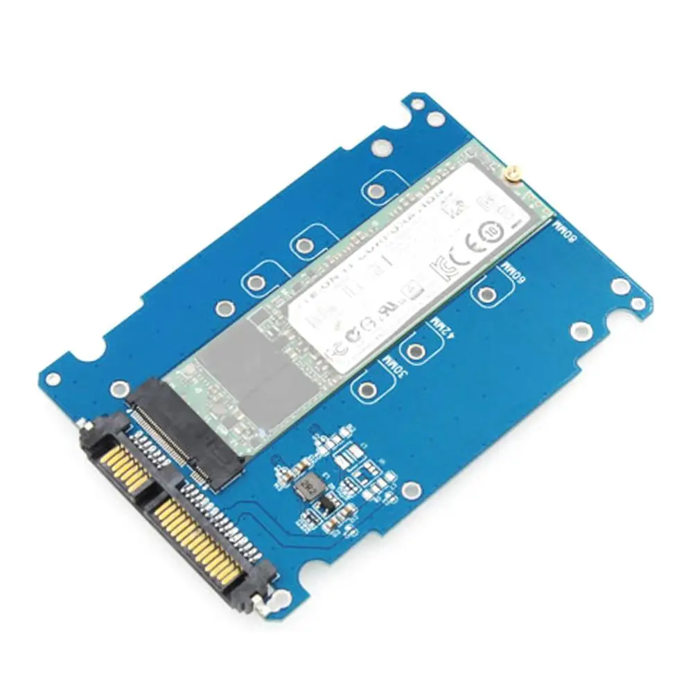 JEYI S118 NGFF в SATA SSD BOX SATAIII 2,5 'SSD 2230 2242 2260 2280 мм NGFF к 22Pin SATA 80 мм m.2 к SATA M.2 NGFF в SATA 3 SSD