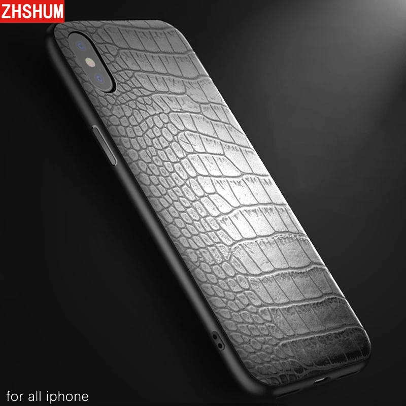 Роскошный чехол из искусственной кожи для Iphone X 8 7 Plus 6S XS MAX XR телефона с