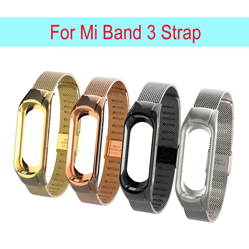 10 шт./упак. mi Band 3 ремешок браслет металлический Нержавеющая сталь для Xiaomi mi Band 3 ремешок mi band 3 ремни заменить аксессуары - Цвет: Series 3 mix color