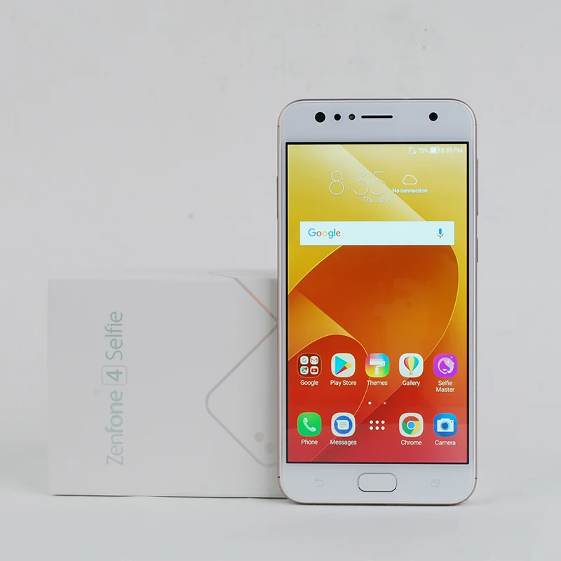 ASUS ZenFone 4 Selfie DC ZD553KL 4G мобильный телефон ГБ ОЗУ 64 Гб ПЗУ Qualcomm 430 Android 7 1 20MP + 8MP двойная