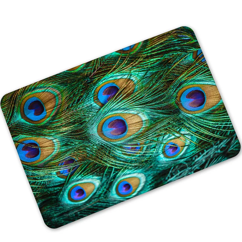 Zeegle Rubber Floor Mats Colorful Doormat Outdoor Carpet Anti-slip Mats For The Hallway Soft Bedroom Carpets Bedside Rugs