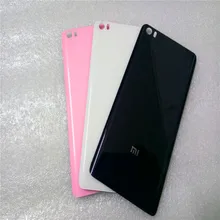 New Toughened Glass White/Black/Pink Replacement Door Back Battery Housing Cover Case For Xiaomi Mi Note / Mi Note Pro 5.7″
