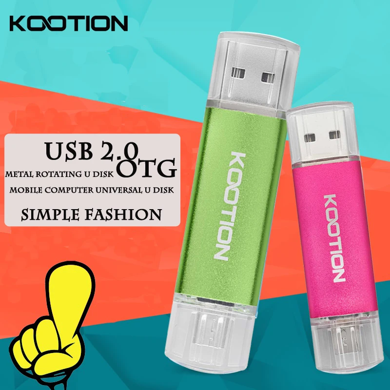 30pcs/lot Bulk Micro OTG USB Flash Drive 64GB Pendrive 32GB 16GB 8GB