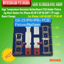 Высокотемпературный устойчивый блок программного управления материнской платы Держатель приспособление джиг рабочая станция для iPhone 6 6 P 6 S 6SP 7 7 P 8G 8 P логическая плата зажимы