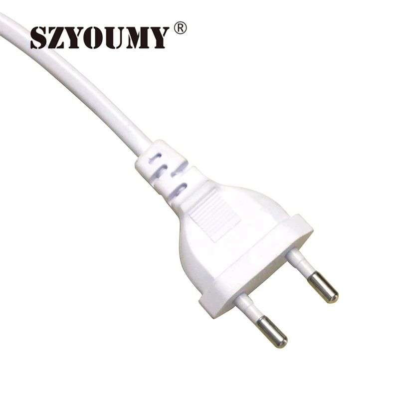 SZYOUMY супер яркий 180led/m 220 V светодиодные ленты SMD 2835 двухрядные белые Тиры светодиодные ленты Водонепроницаемый + разъем питания 100 м/лот