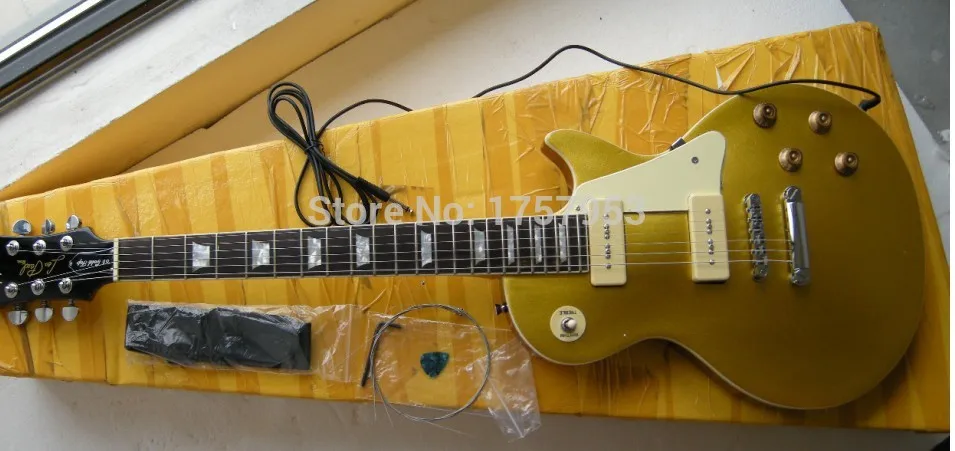 

Factory custom shop 2017 Newest 1956 goldtop with P90 pickups electric guitar Free Shipping In Stock 726