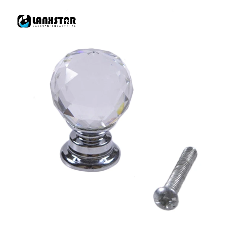 Wholesale Handle Crystal Ball Knobs Furniture Drawer